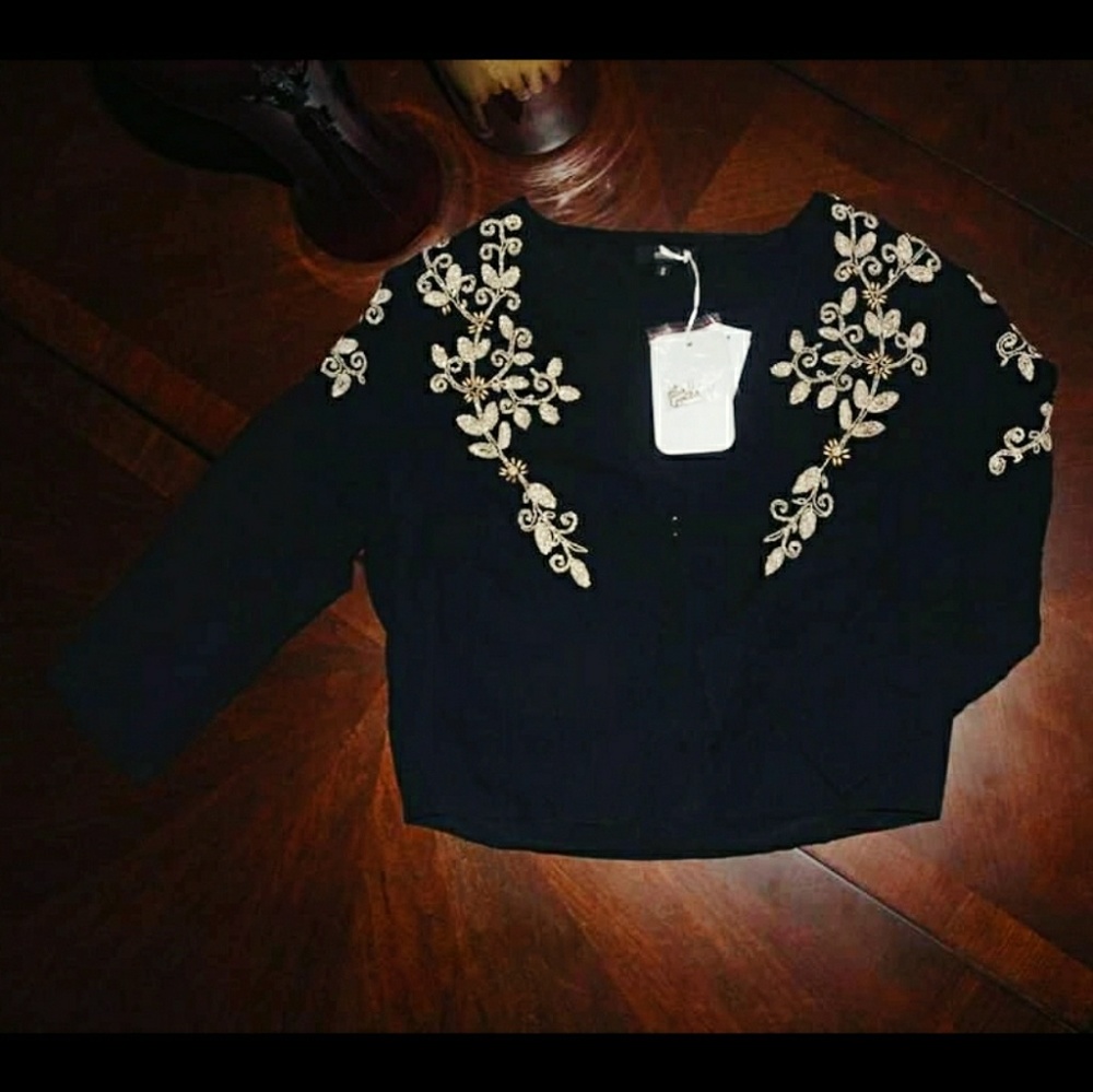 (New) Cropped Black Blazer Jacket